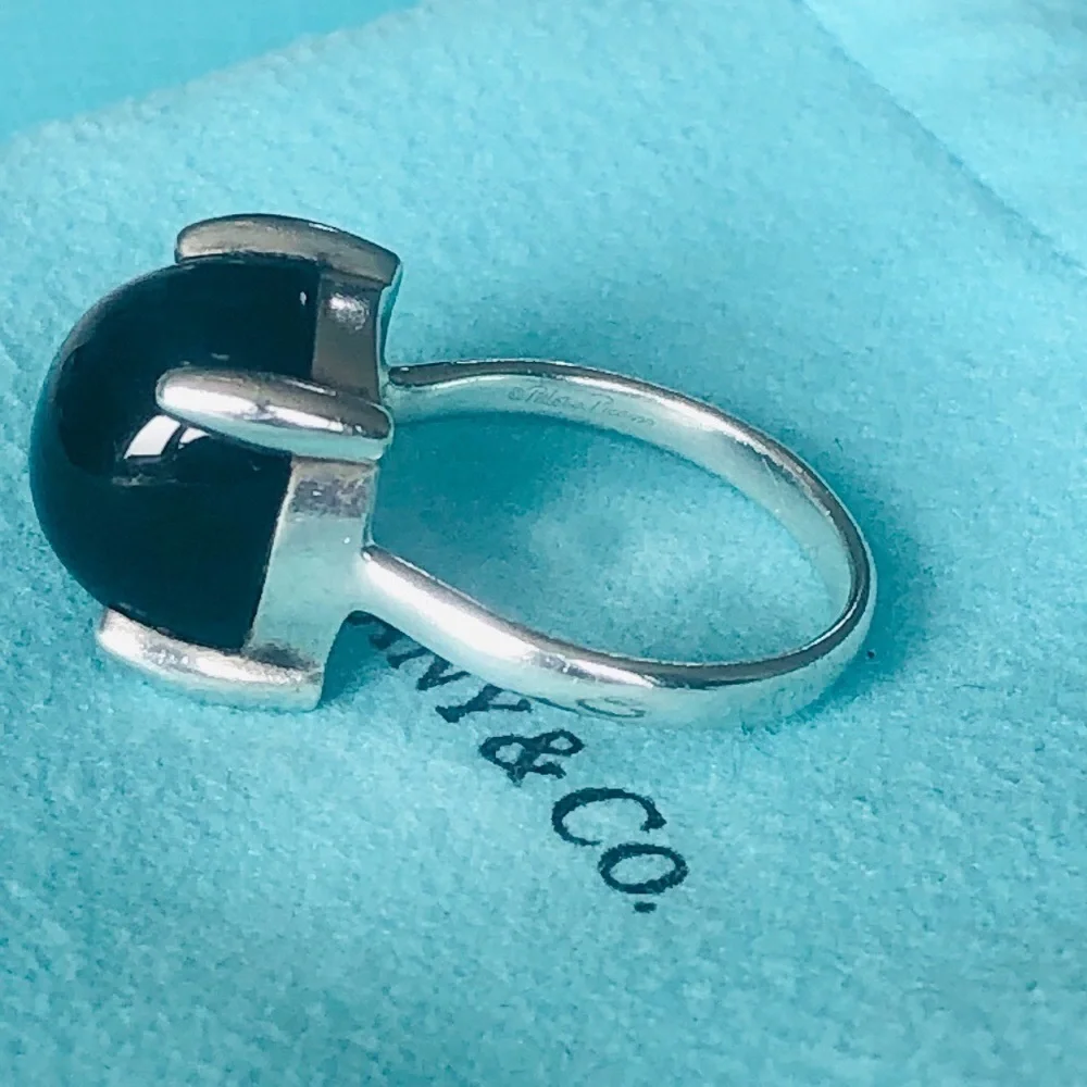 Tiffany & Co Paloma Picasso Sugar Stacks Black Onyx Ring